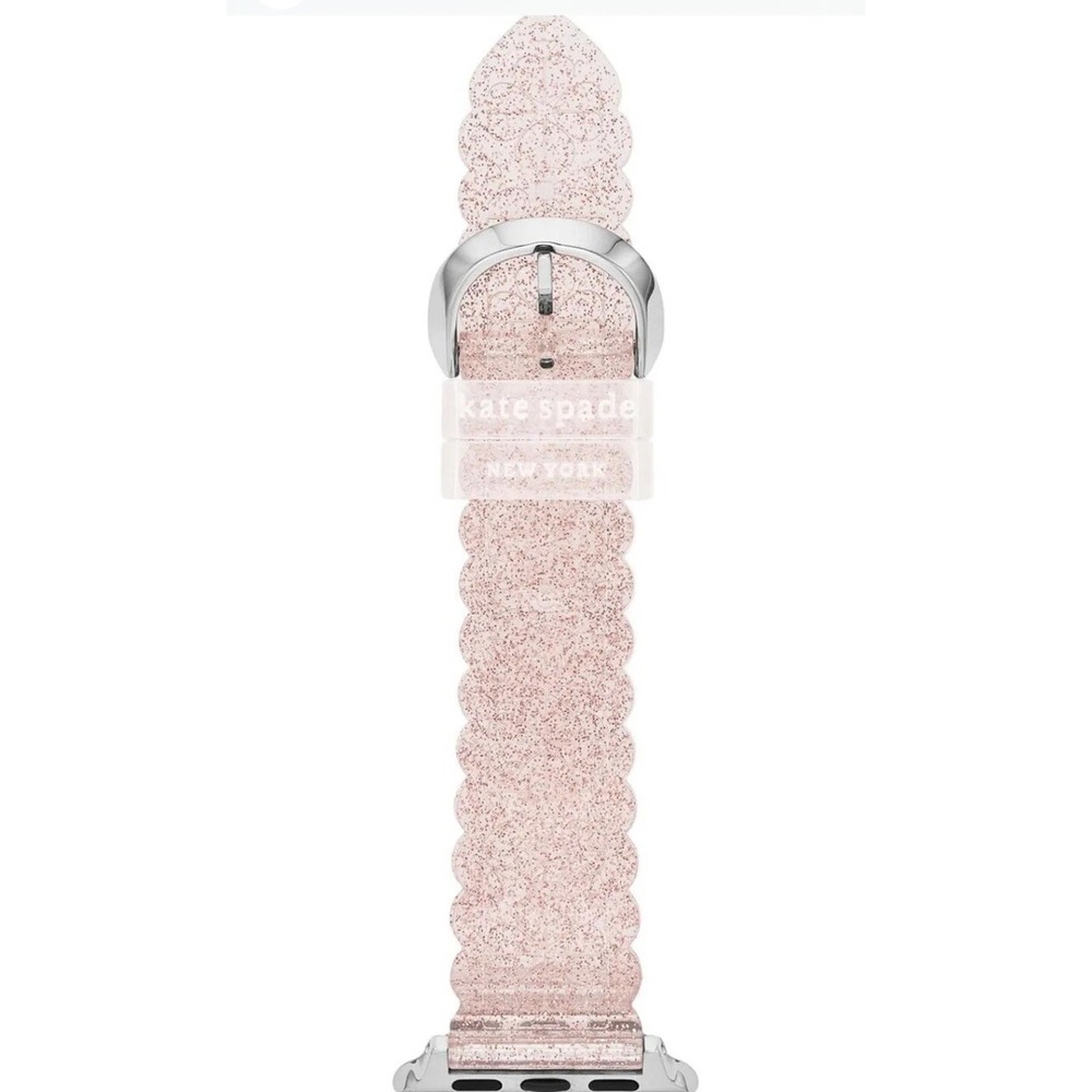 Kate Spade New York‎ Apple Watch 38/40/41mm Band Pink Glitter NEW